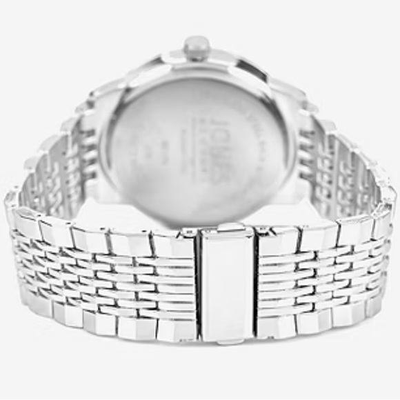 128 Jones of NY Silver and Blue Watch - Picture 2 of 3